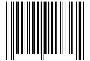 Number 46836 Barcode