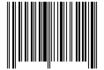 Number 46858622 Barcode