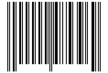 Number 485396 Barcode