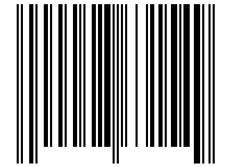 Number 48631549 Barcode