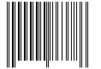 Number 4863786 Barcode