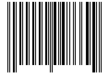 Number 48669 Barcode