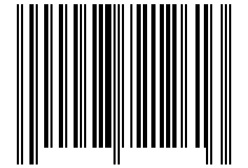 Number 48721261 Barcode