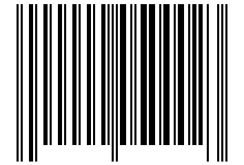 Number 50002 Barcode