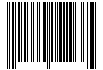 Number 51076 Barcode