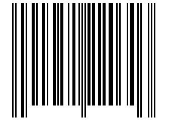 Number 51220303 Barcode