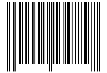 Number 5134789 Barcode