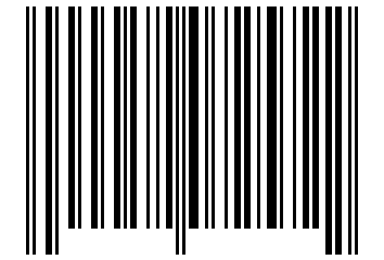 Number 52072572 Barcode