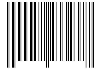Number 52233237 Barcode