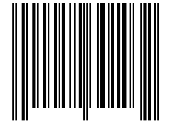 Number 52301032 Barcode