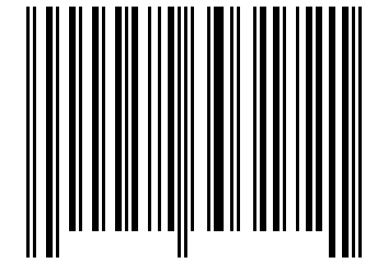 Number 52303172 Barcode