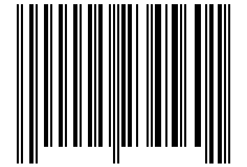 Number 5234560 Barcode