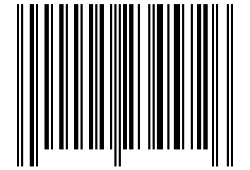 Number 5234572 Barcode