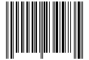 Number 5234573 Barcode