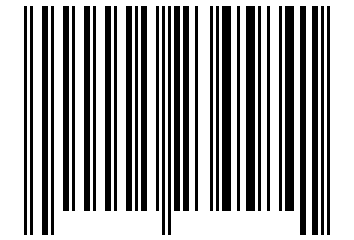Number 5234584 Barcode