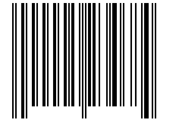 Number 5234684 Barcode