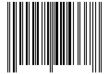 Number 52424337 Barcode