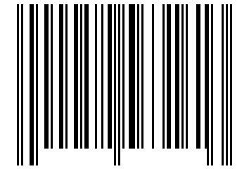 Number 52563161 Barcode