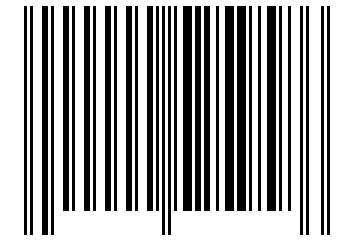 Number 525958 Barcode