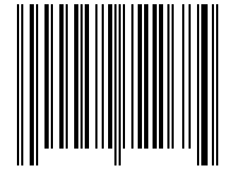 Number 52722684 Barcode