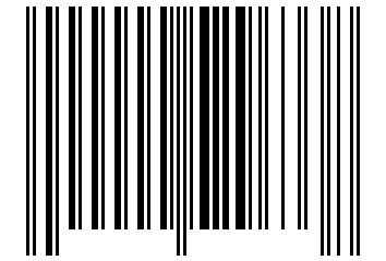 Number 529633 Barcode
