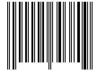 Number 5303809 Barcode