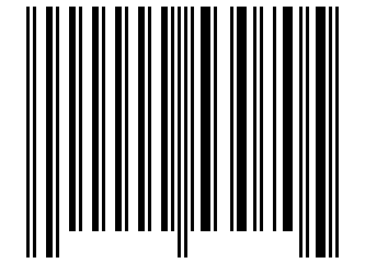 Number 530705 Barcode