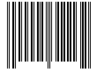 Number 5311132 Barcode
