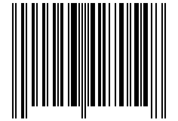 Number 53427054 Barcode