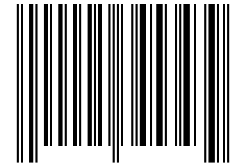 Number 5345343 Barcode