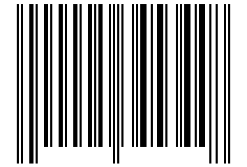 Number 5345344 Barcode
