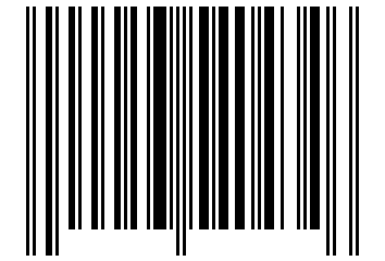 Number 53540434 Barcode