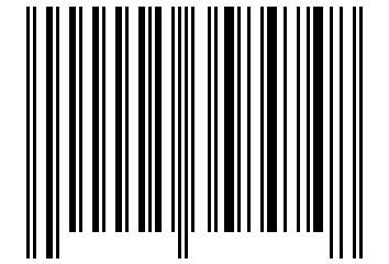Number 5358474 Barcode