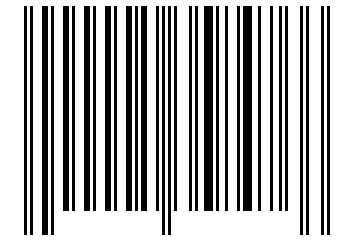 Number 5358476 Barcode