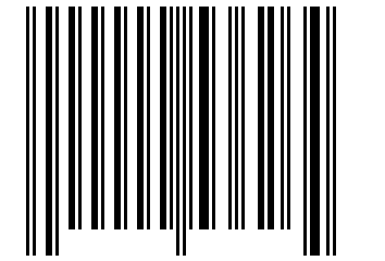 Number 536264 Barcode
