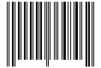 Number 5364846 Barcode