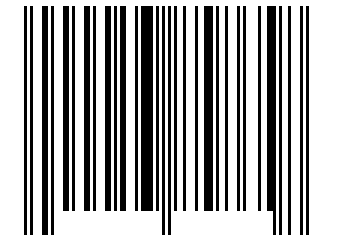 Number 53858658 Barcode