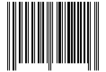 Number 5395221 Barcode