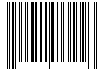 Number 54073132 Barcode