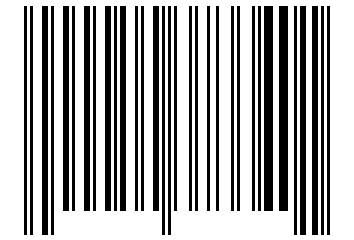 Number 54373340 Barcode