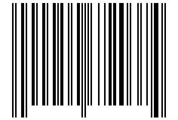 Number 54672037 Barcode