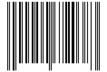 Number 54672038 Barcode