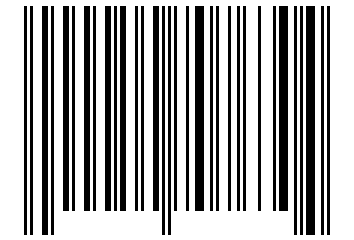 Number 54707630 Barcode