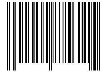 Number 54875611 Barcode