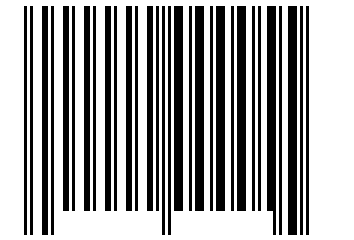Number 55 Barcode