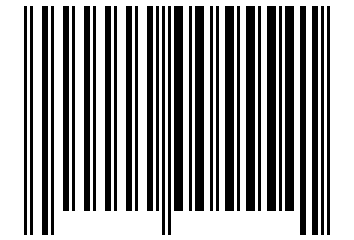 Number 5554 Barcode