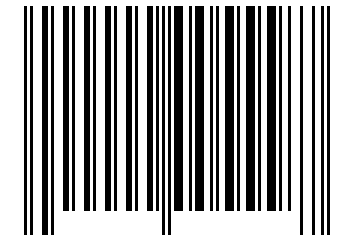 Number 5558 Barcode