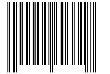 Number 55603317 Barcode
