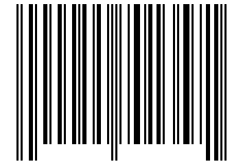 Number 55701357 Barcode