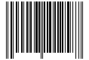 Number 57101258 Barcode